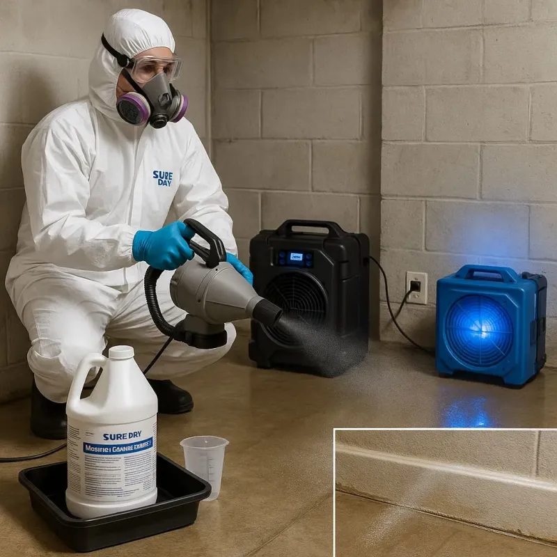 Sanitization and Odor Removal process in Lakeland, GA