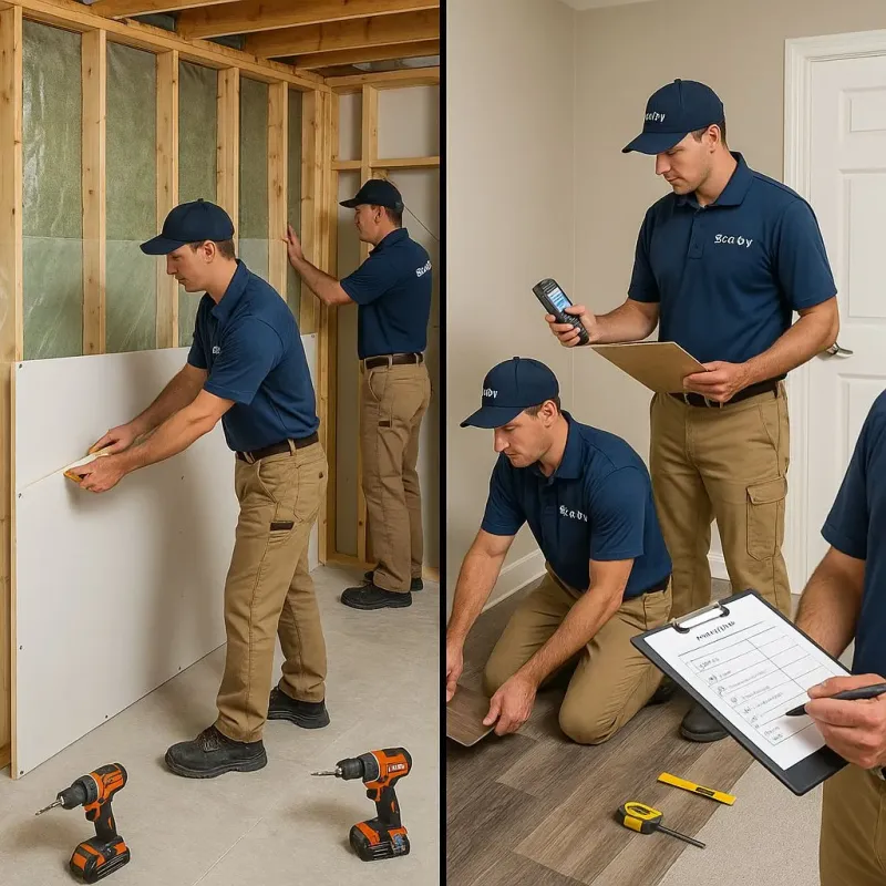 Repairs and Reconstruction process in Lakeland, GA