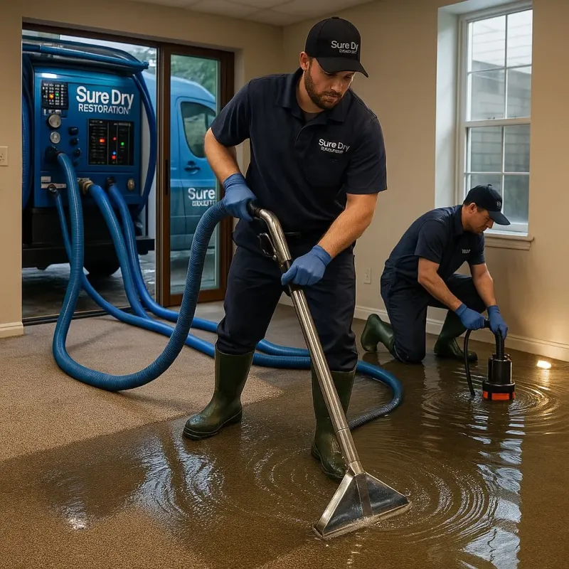Water Extraction and Removal process in Lakeland, GA